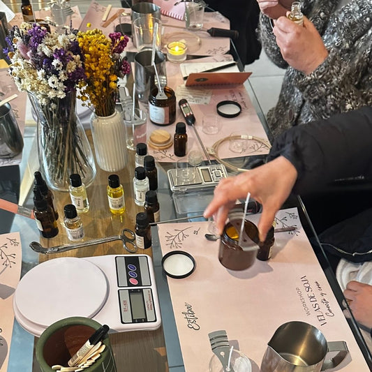 Workshop Velas de Soja 22 NOVIEMBRE