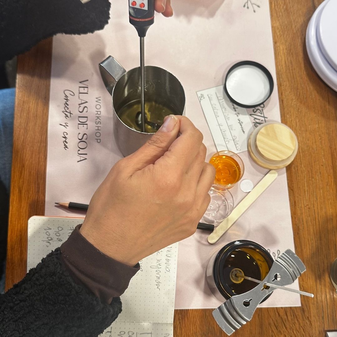 Workshop Velas de Soja 22 NOVIEMBRE