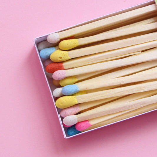 Fósforos Multicolor XL