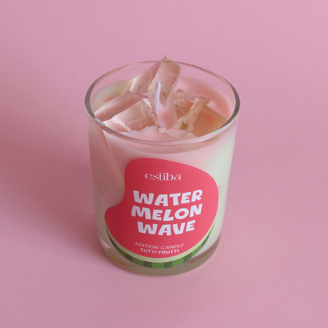 Watermelon Wave Candle
